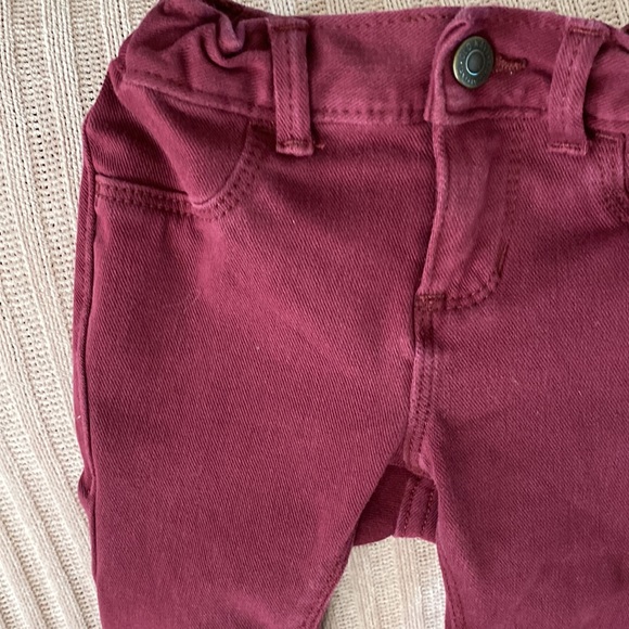 Burgundy “Ballerina” jeggings - Picture 2 of 4